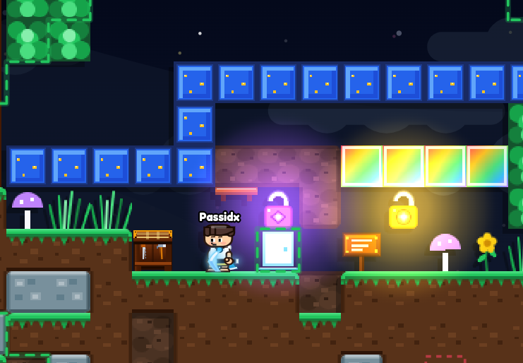 Designing castles and pixel art worlds in BrowserTopia