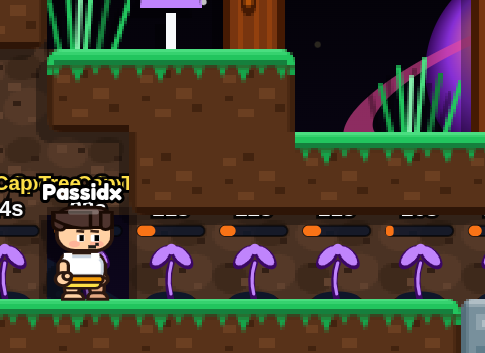 Player worlds and farming in BrowserTopia